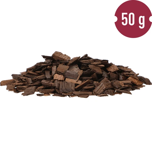 Jako tostirane hrastove pahuljice za aromatizaciju alkohola (viski, burbon, brendi, konjak, pivo), 50 g - 4