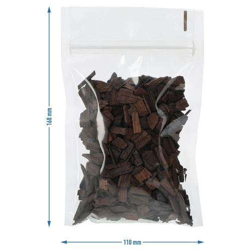 Jako tostirane hrastove pahuljice za aromatizaciju alkohola (viski, burbon, brendi, konjak, pivo), 50 g - 7
