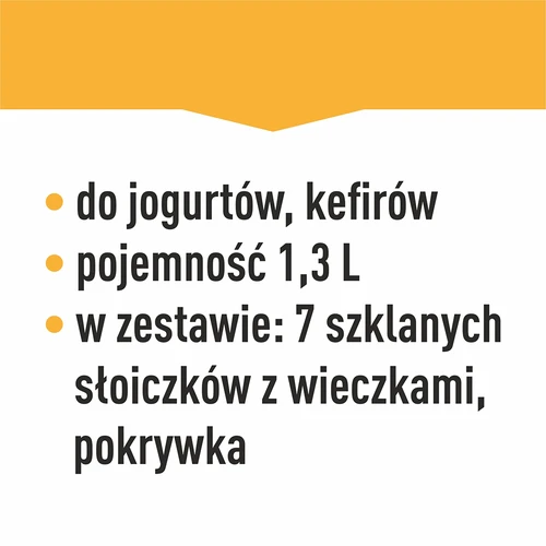 Jogurtomat s termostatom, 7 staklenki, 1,3 L - 19