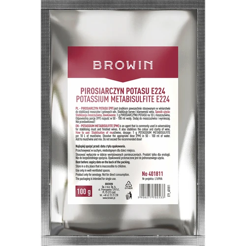 Kalijev pirosulfit, 100 g  - 1 