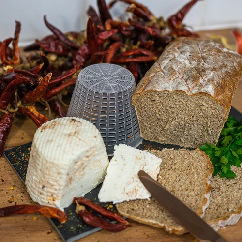 Kalup za sir ricotta Ø 6,5 x 7,8 cm za 400 g - 5