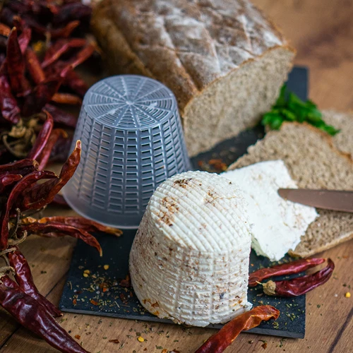 Kalup za sir ricotta Ø 6,5 x 7,8 cm za 400 g - 4