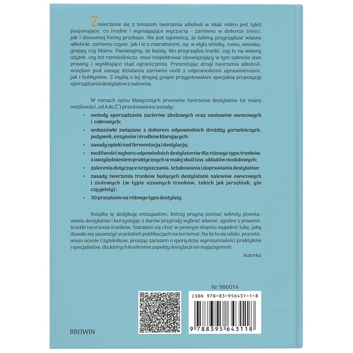 Knjiga "Stvaranje destilata od A do Ž" (na poljskom jeziku) - 2