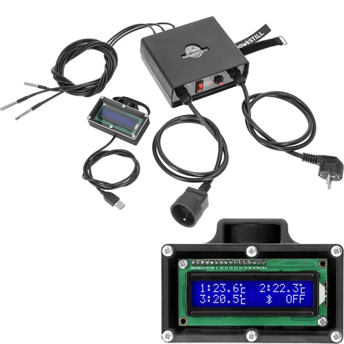 Komplet hawkSTILL Wi-Fi IQ – destilacijski termometar s Wi-Fi i zaslonom - 2