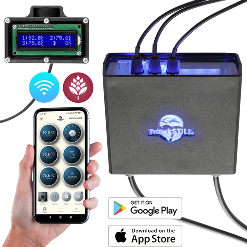 Komplet hawkSTILL Wi-Fi IQ – destilacijski termometar s Wi-Fi i zaslonom