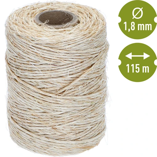 Konopljina špaga 1,8 mm/115 m/250 g - 4