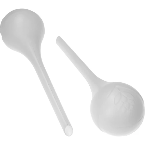 Kugle za navodnjavanje biljaka, bijele poluprozirne, 400 ml, 4 kom. - 2
