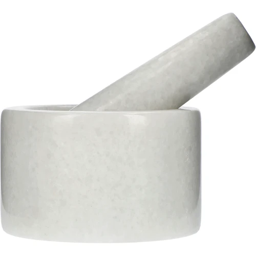 Kuhinjsko mramorno tucalo, bijelo, fi 10 cm - 3