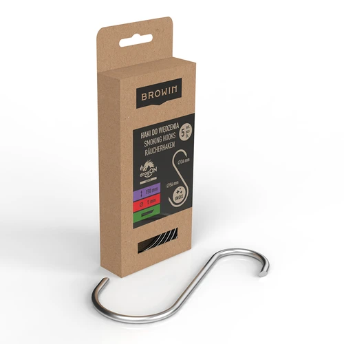 Kuke za dimljenje - S, rezane pod 45°, 5 mm x 150 mm, 5 kom. - 2