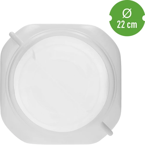 Kvadratna Bačva za 30 L, bijela, s ručkama, Sterk - 5