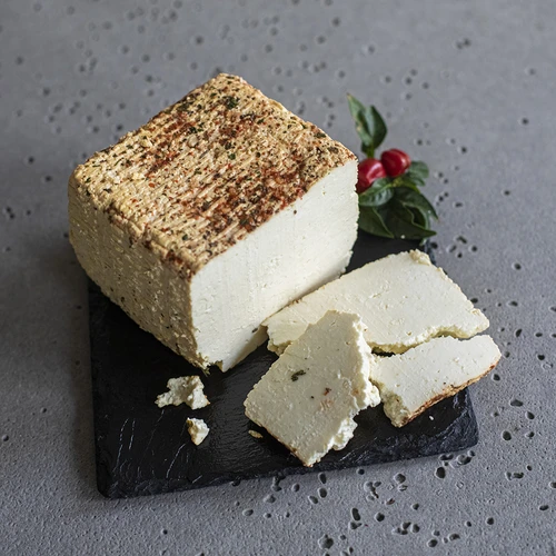 Kvadratni kalup za sir 11 x 11 x 8,5 cm za 500 g - 4