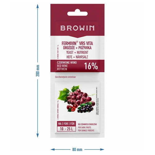 Kvasac + hranjiva tvar - crna vina - 3