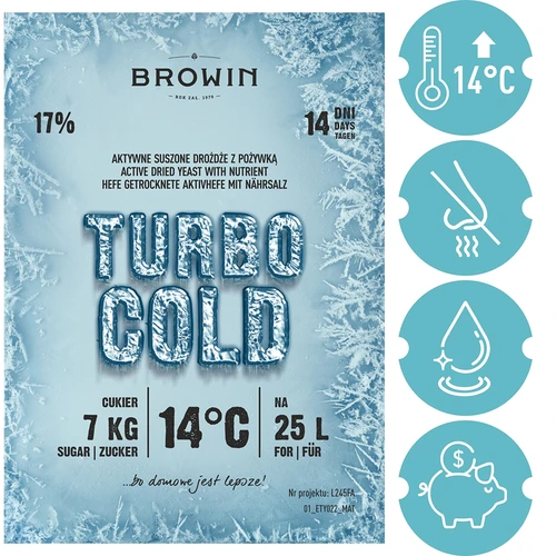 Kvasac Turbo Cold 120 g - 5