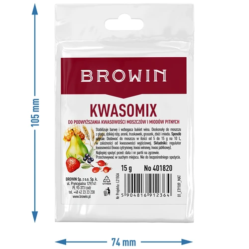 Kwasomix - regulator kiselosti - 4