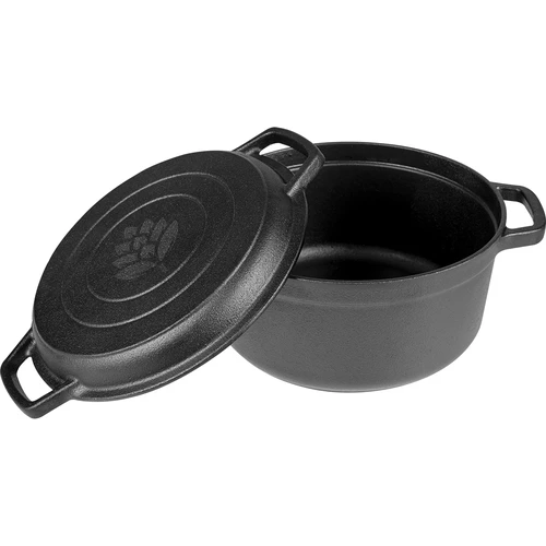 Lonac od lijevanog željeza s tavom, 3,5 L - 3