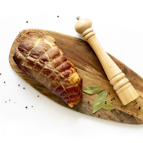 Mesarski konopac bijelo-crveni pamuk (240°C) 55 m - 4