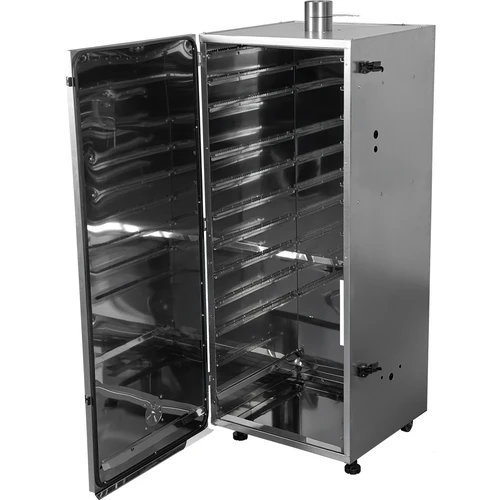 Metalna komora za dimljenje 250 L, s kotačima - 2
