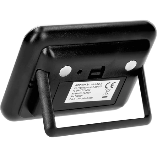 Meteorološka stanica – elektronička, bežična, crna - 3