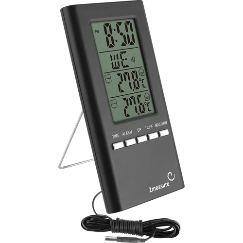 Meteorološka stanica – elektronička, sonda, crna  - 1 