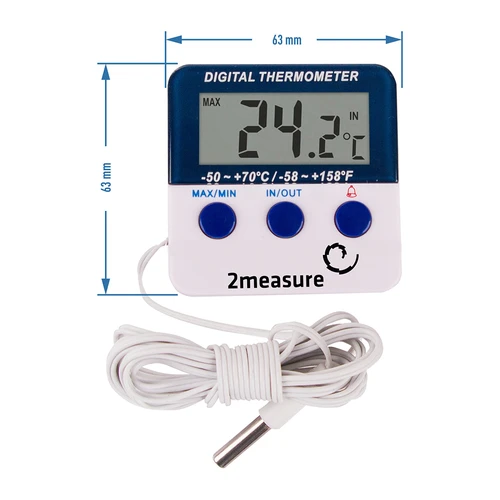 Meteorološka stanica – elektronska, sonda, bijela - 2