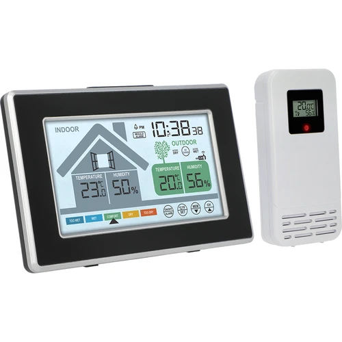 Meteorološka stanica marke Soens – elektronička, s bežičnim vanjskim senzorom - 2