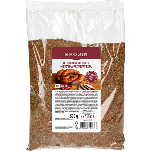 Mješavina začina i bilja za seosku kobasicu, 500g