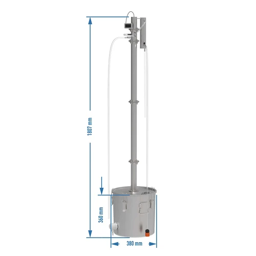 Modularni destilator 30 L Freja - električni - 21