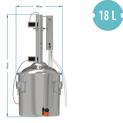 MODULARNI DESTILATOR CONVEX 18L-OSNOVNI - 11
