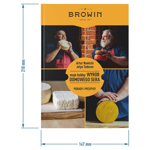 Moj hobi: Izrada domaćeg sira - knjiga (na poljskom jeziku) - 6