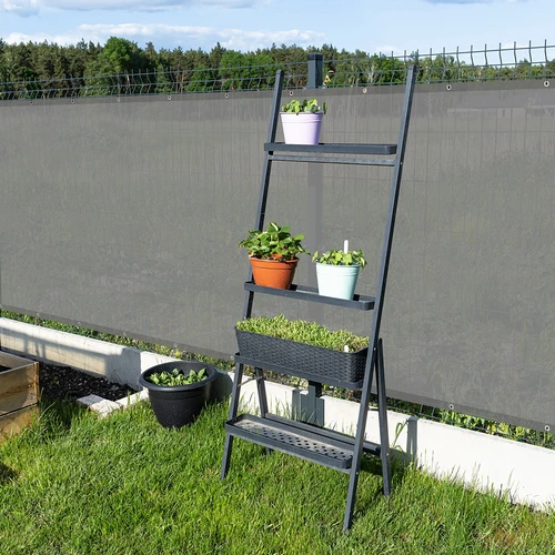 Mreža za zasjenjivanje (80%, 140 g/m2) 1,5 x 5 m, grafitna - 8