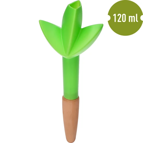 Navodnjavač za biljke – zeleni list s keramičkom nogom, 120 ml - 2