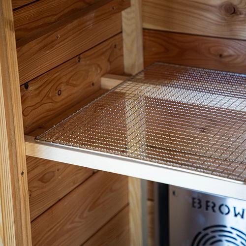 Nehrđajuća mrežasta rešetka za pušnicu drvenu/šperpločastu dragON 330339, 330341, 330340, 330360 - 5