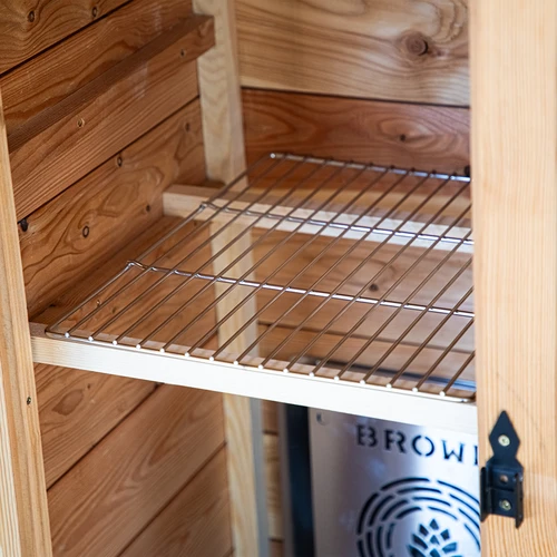 Nehrđajući roštilj za drvenu/šperpločastu pušnicu dragON 330339, 330341, 330340, 330360 - 5