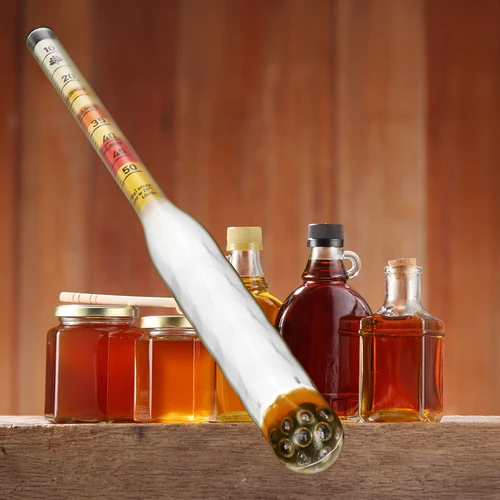 Nelomljiv areometar za medovinu s epruvetom, raspon mjerenja 10-50°Blg - 8