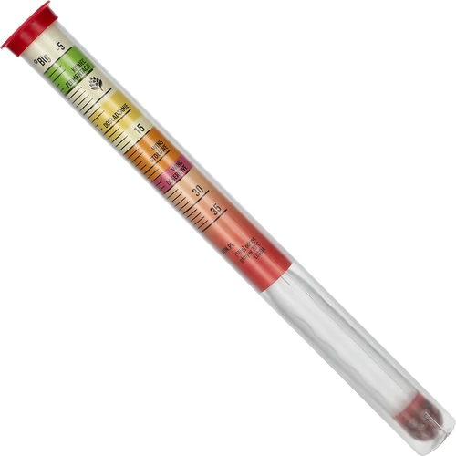 Nelomljiv šećeromjer s epruvetom, mjerni raspon: -5-35°Blg - 3