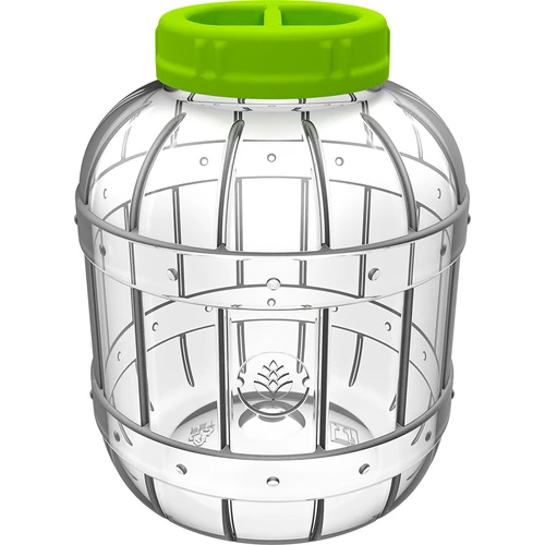 Nelomljiva, višenamjenska staklenka, 5 L  - 1 