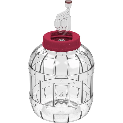 Nerazbijajuća, višenamjenska staklenka za fermentaciju, 5 L  - 1 