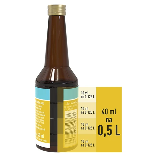 Okusna esencija - karamelizirana na 0,5 L - 40 ml - 4