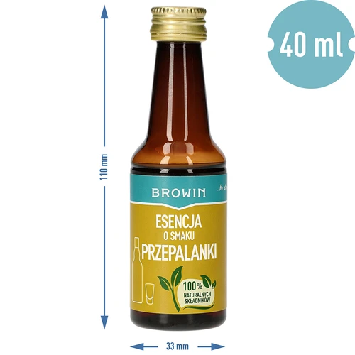 Okusna esencija - karamelizirana na 0,5 L - 40 ml - 8