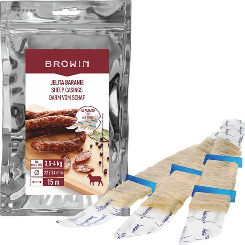 Ovčja crijeva - fi 22/24 mm, na trakama, 15 m - 3