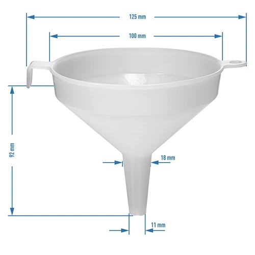 Plastični lijevak fi 10 cm - 3