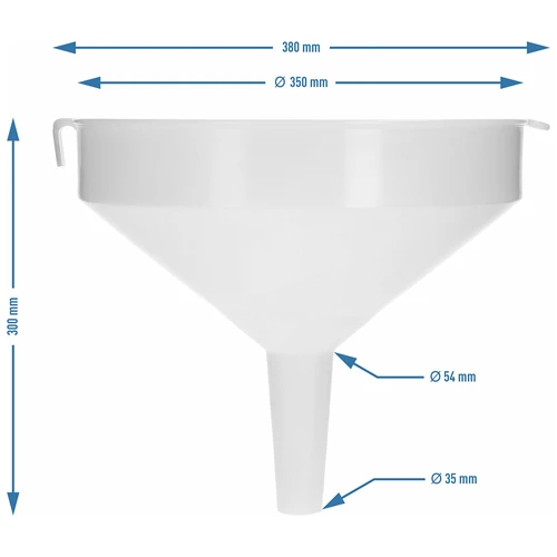 Plastični lijevak fi 35 cm - 5