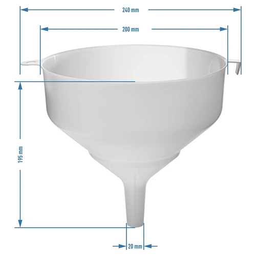 Plastični lijevak fi20cm - 2