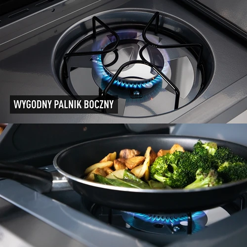 Plinski roštilj dragON BBQ101, 11,7 kW, crno-srebrni - 7