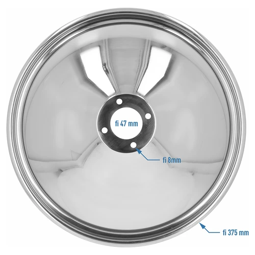 Poklopac convex 30 L za čeličnu posudu - 4