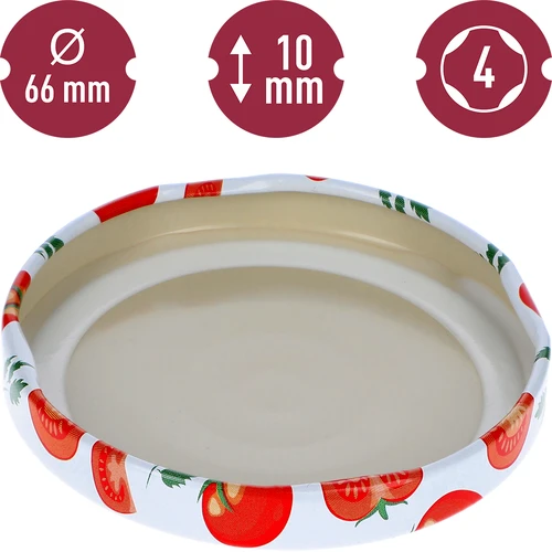Poklopac fi 66/4 s rajčicama - rasuti - 4