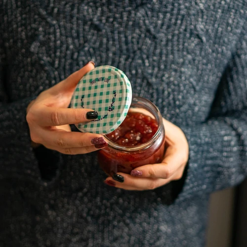 Poklopac fi 82/6 karirani - 10 kom. - 14