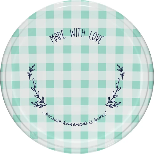 Poklopac fi 82/6 karirani - 10 kom. - 2