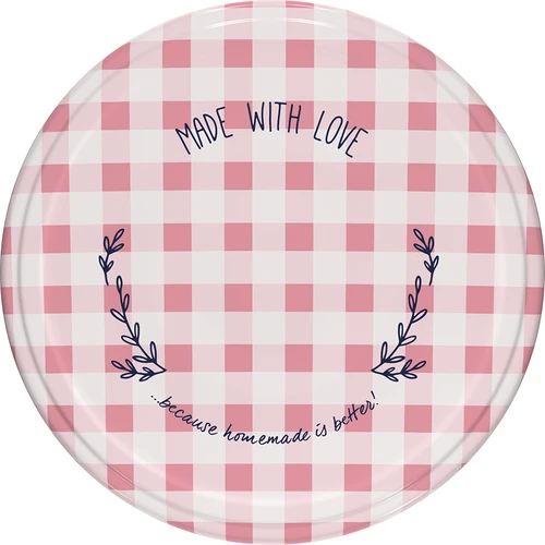 Poklopac fi 82/6 karirani - 10 kom. - 4