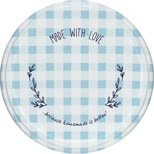 Poklopac fi 82/6 karirani - 10 kom. - 8